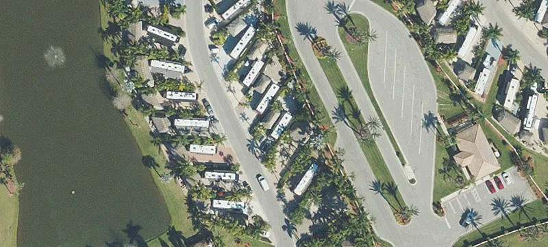 Turnkey RV Park Lot with Tiki Patio