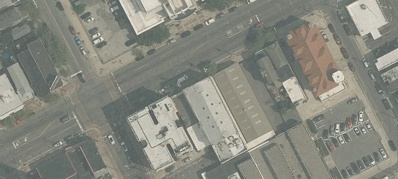Vacant Office Building and Parking Lot