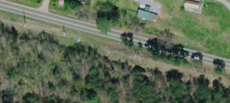 Rectangular Wooded Development Tract