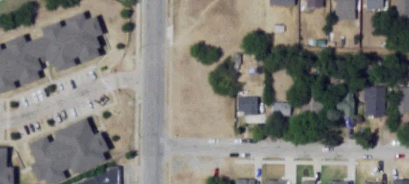 Flat Buildable Land Site