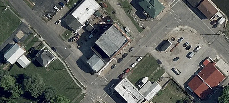 Three-Story Brick Retail Building