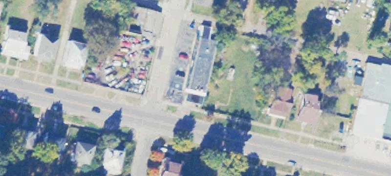 Corner Retail Mixed-Use Property