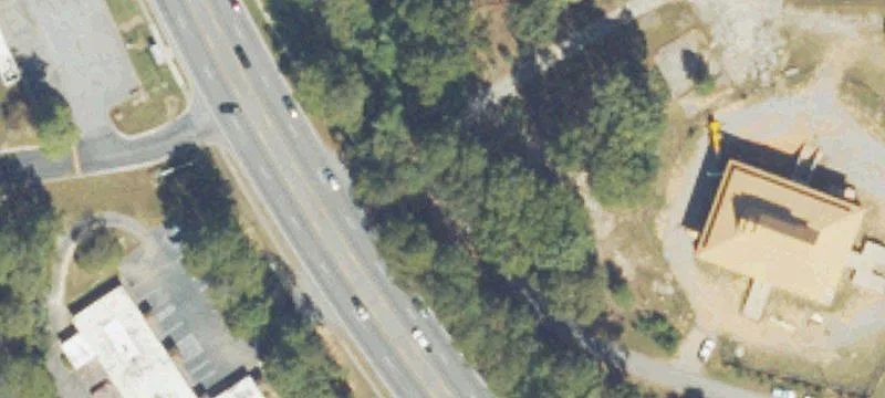 Wooded Commercial Land Site