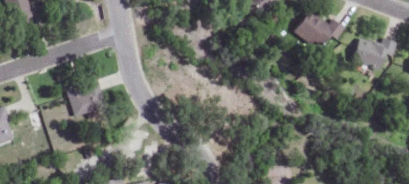Partially Cleared Residential Lot