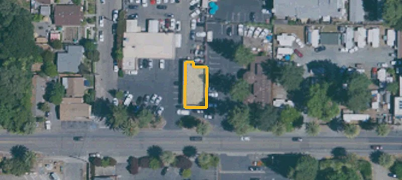 Two-Parcel Commercial Service Land