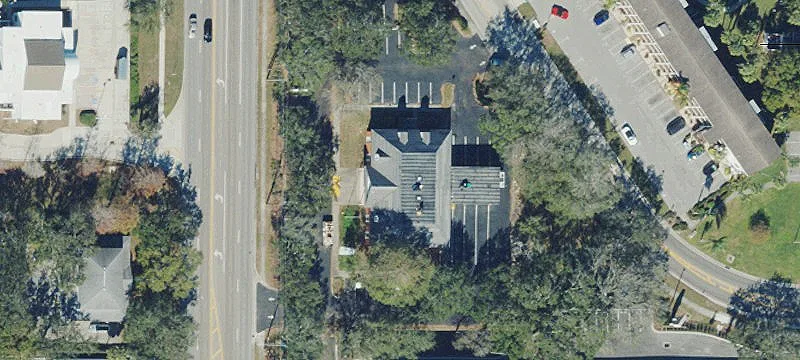 Freestanding Corner Bank Building