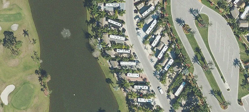 RV Resort Back-In Lot