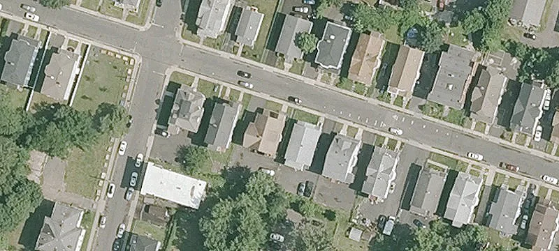 Brick Triplex with Separate Utilities