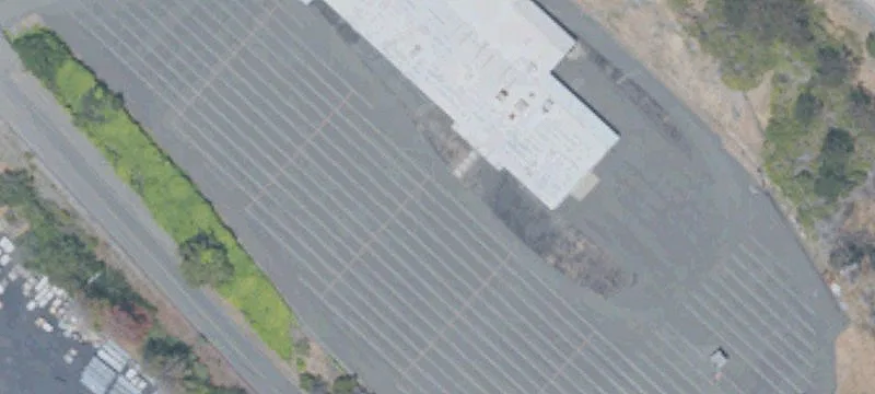 Warehouse Building with Covered Storage