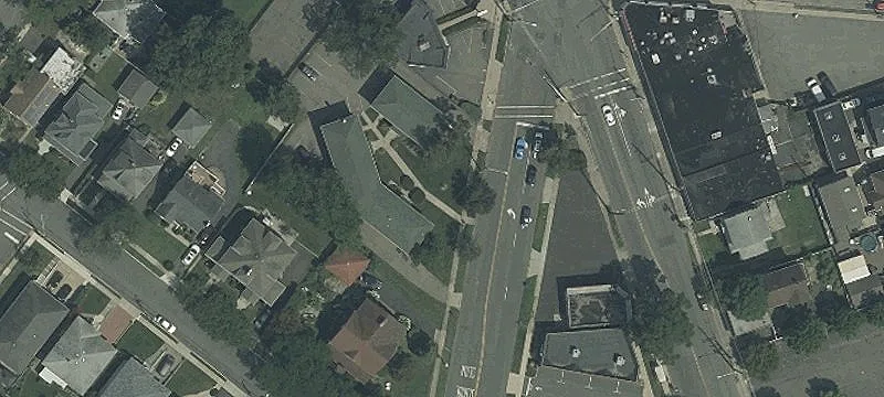 Two-Story Brick Apartment Buildings