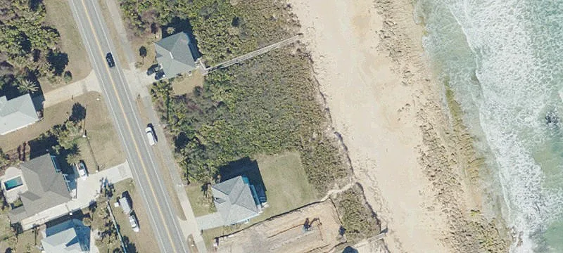 Direct-Beachfront Residential Lot