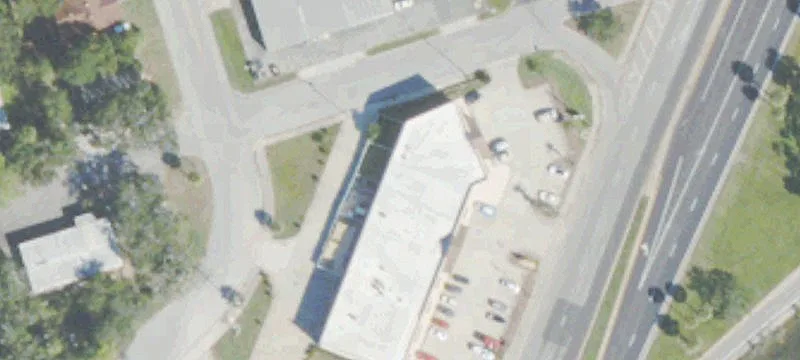 Retail Shopping Center with Drive-Thru
