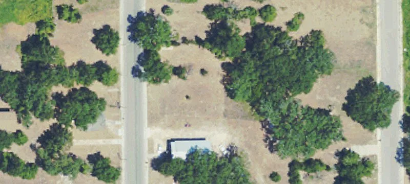 Shaded Commercial Land Lot
