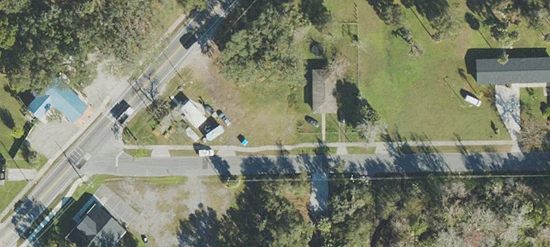 Cleared Downtown Neighborhood Land