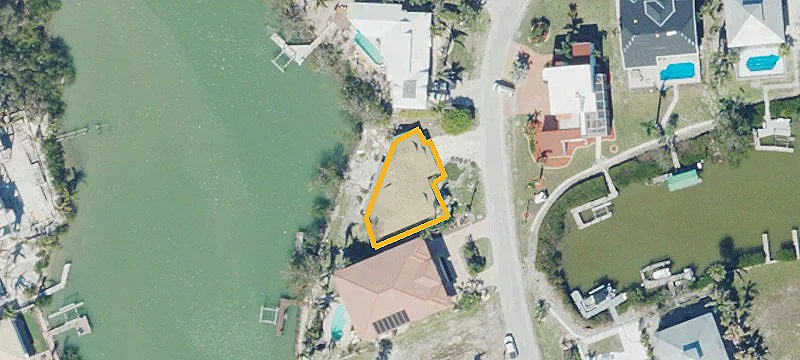 Gulf-Access Waterfront Lot
