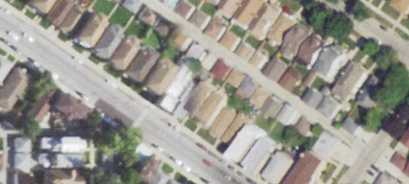 Brick Two-Flat with Garden Unit