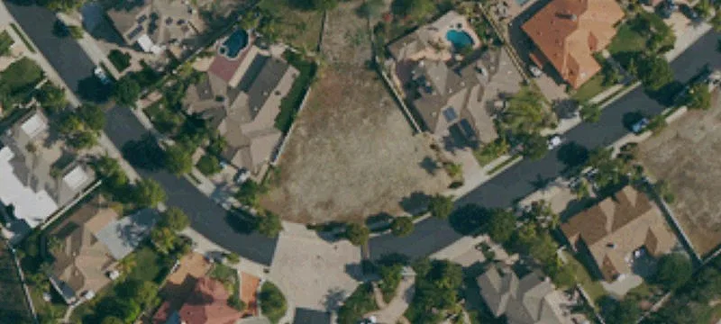 Pie-Shaped Residential Development Lot