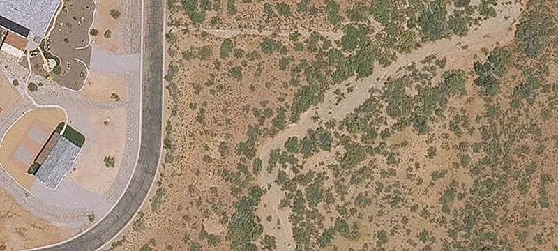 Gated Desert View Home Lot