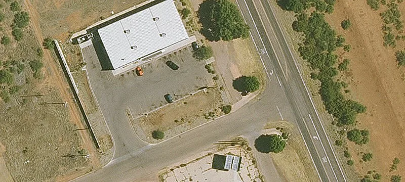Storage Shop with Gated Yard