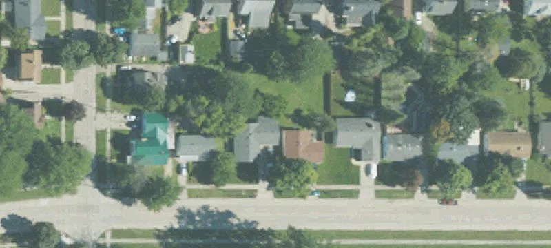 Fenced B-1 Redevelopment Lot