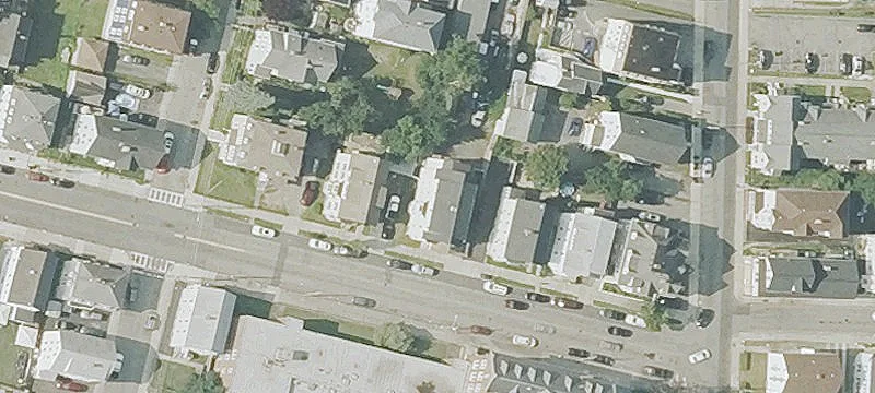 Updated Three-Family Residential Building