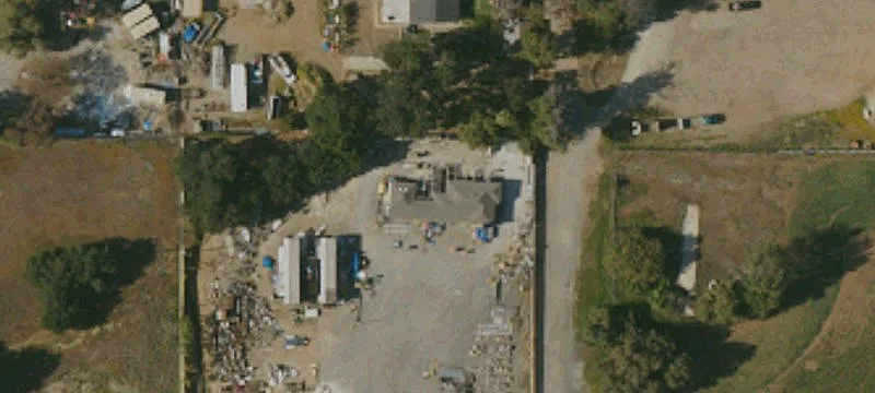 Office Building with Secured Yard
