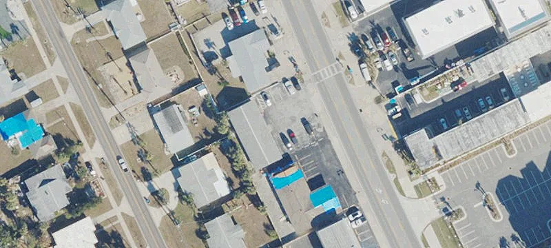 Retail Strip Mall with Multiple Suites