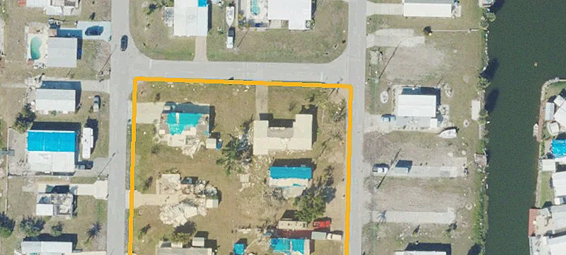 Manufactured Home Community Corner Lot