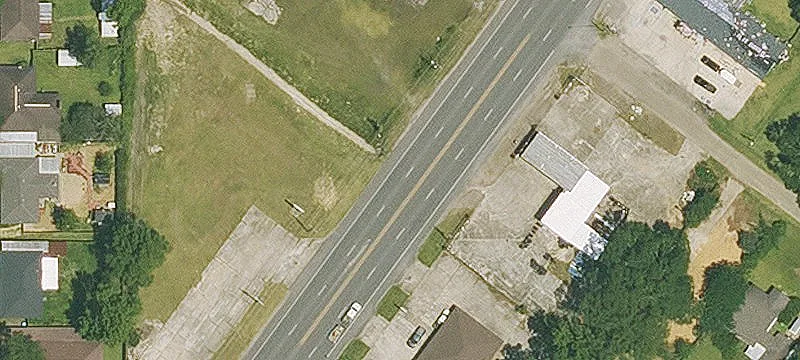 Stabilized Mobile Home Sales Lot