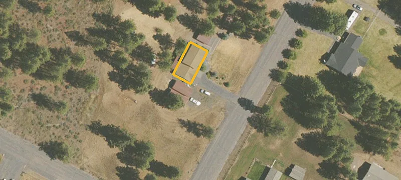 Residential Home Lot with Pines