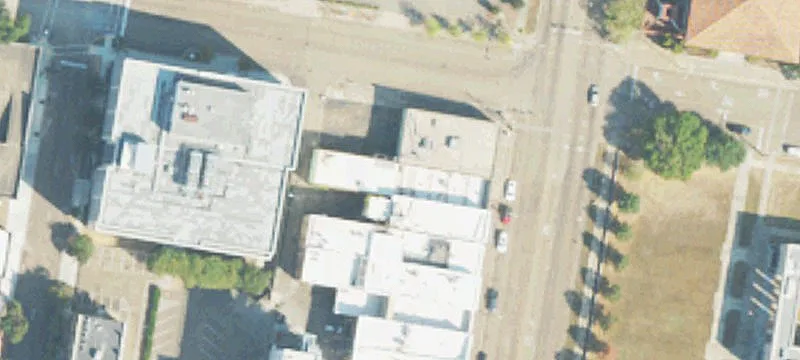 Split-Level Office Building