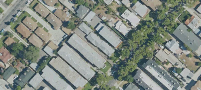 Fourplex With Detached Garages