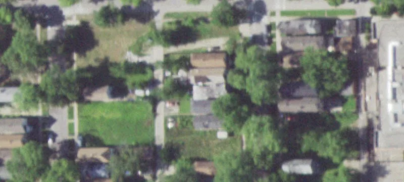 Brick Two-Unit Residential Duplex
