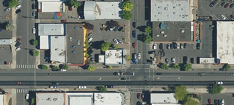 Corner Office and Retail Building