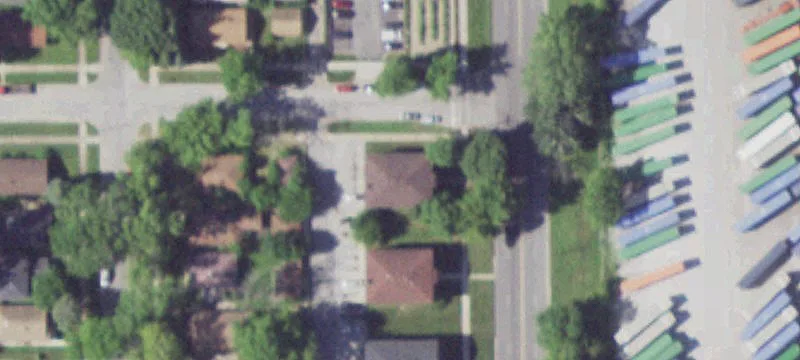 Six-Unit Brick Apartment Building
