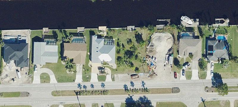 Gulf Access Waterfront Home Site