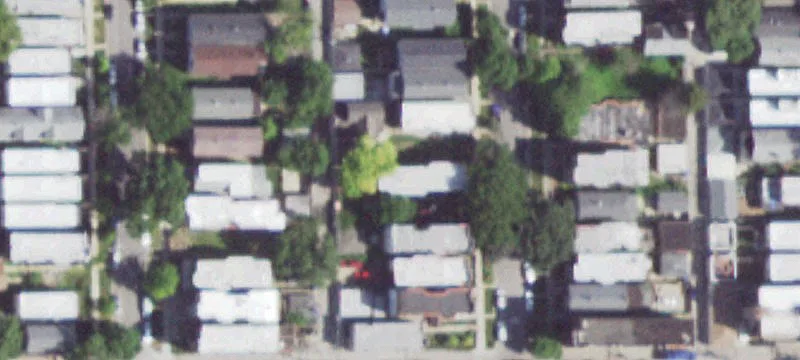 All-Brick 2-Flat with Side Yard