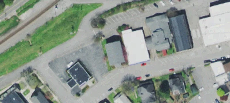Downtown Office Building with Upper Space