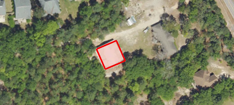 Wooded Waterfront Land Parcel