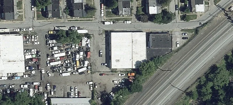 Industrial Building with Outside Storage