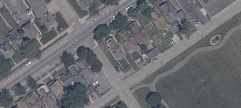 Office Building with Corner Lot