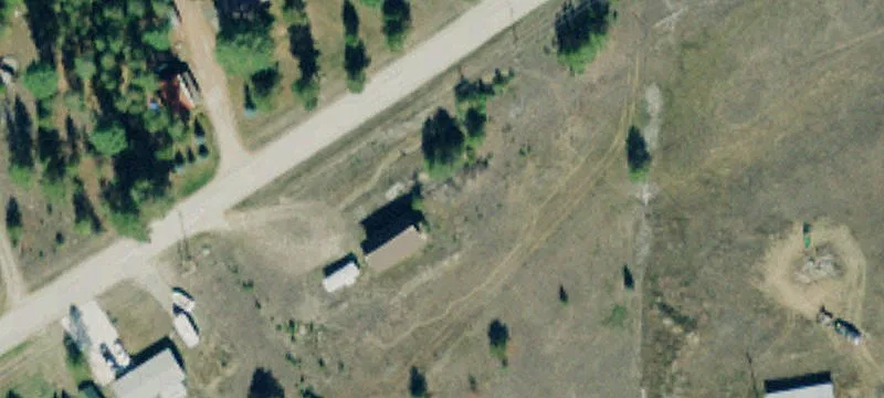 Land with Unfinished Log Home