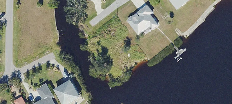 Cleared Waterfront Home Site