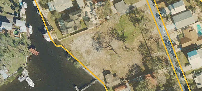 Secluded Waterfront Residential Lot