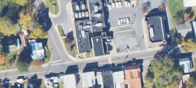 Former Bank Building with Drive-Through