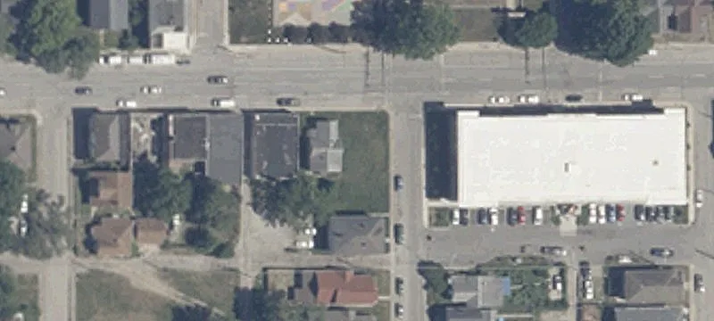 Mixed-Use Building with Vacant Retail