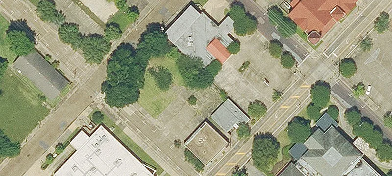 Downtown Office Building Corner Lot