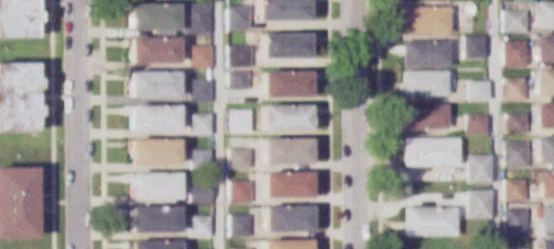 Brick Duplex With Detached Garage