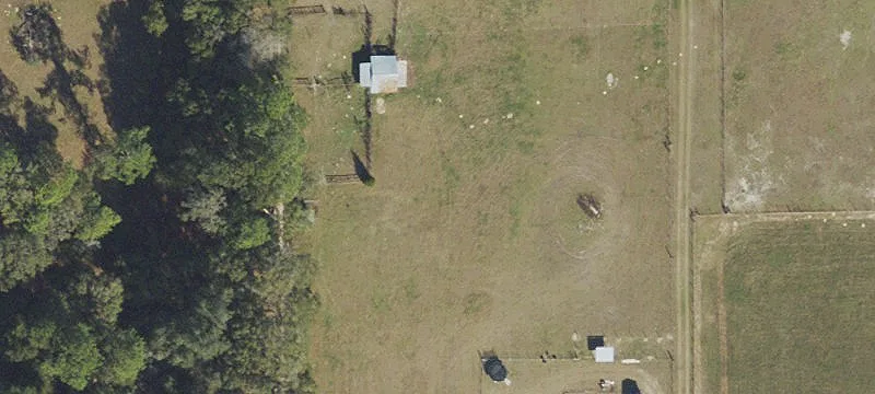 Fenced Residential Land Tract