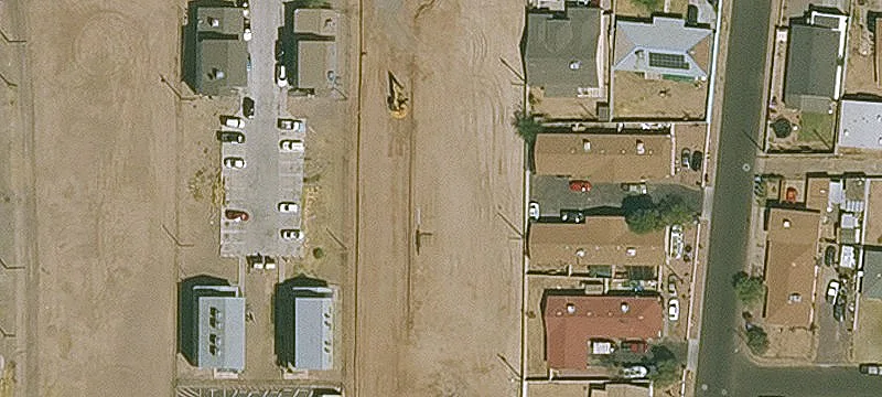 Graded Residential Development Land